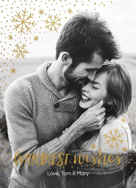 Friendly Flakes-Foil Cards-Nations Photo Lab-Portrait-Nations Photo Lab