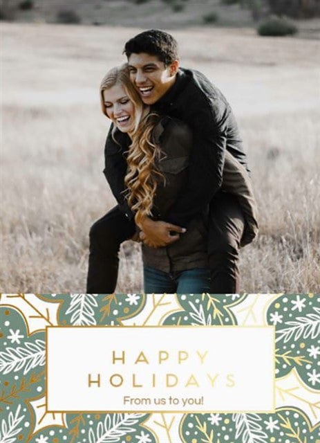 Frosted Treetops-Foil Cards-Nations Photo Lab-Portrait-Nations Photo Lab