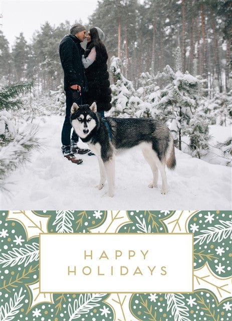 Frosted Treetops-Postcards-Nations Photo Lab-Portrait-Nations Photo Lab