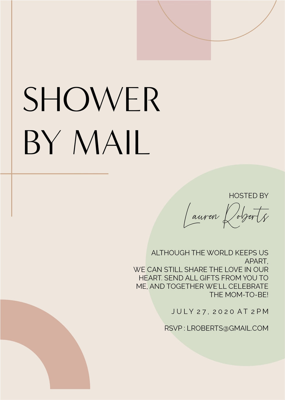 Geometric Moment-Photo Greeting Cards-Nations Photo Lab-Portrait-Aero Blue-Nations Photo Lab