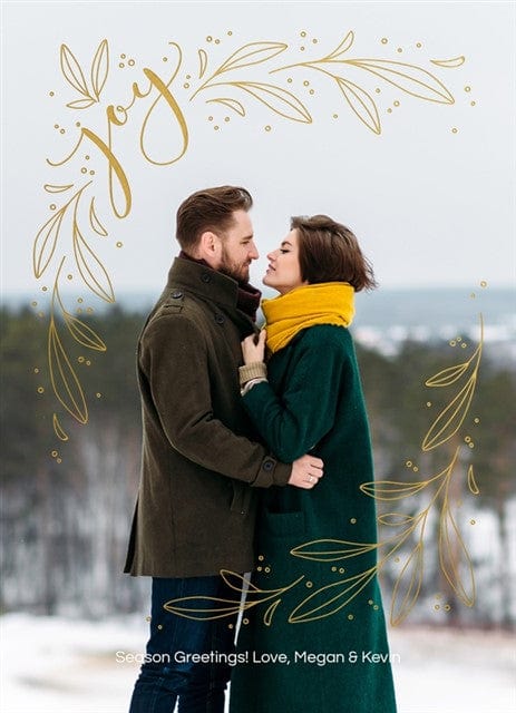 Glittering Joy-Foil Cards-Nations Photo Lab-Portrait-Nations Photo Lab