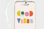 Good Vibes-Luggage Tags-Nations Photo Lab-Portrait-Nations Photo Lab