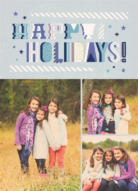 Happy Holidays Quirky-Postcards-Nations Photo Lab-Portrait-Nations Photo Lab