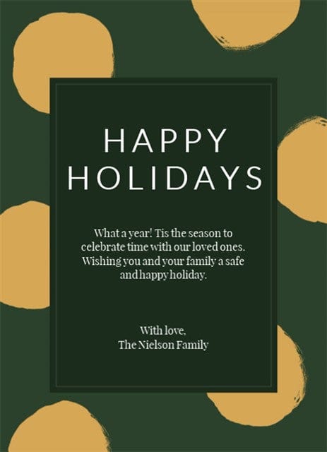 Holiday Dots-Postcards-Nations Photo Lab-Portrait-Plantation-Nations Photo Lab