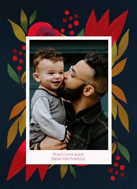 Holiday Flowers-Postcards-Nations Photo Lab-Portrait-Nations Photo Lab