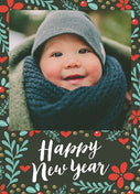 Holiday Joy-Postcards-Nations Photo Lab-Portrait-Happy New Year-Nations Photo Lab
