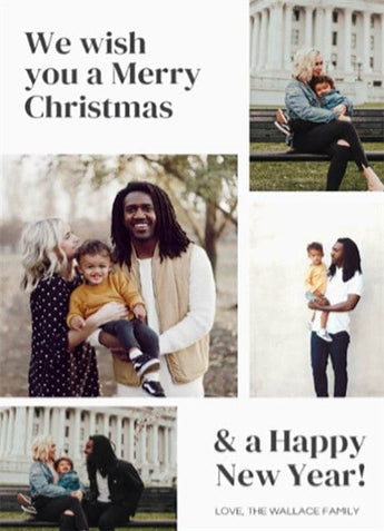Holiday Wish-Postcards-Nations Photo Lab-Portrait-Black-Nations Photo Lab