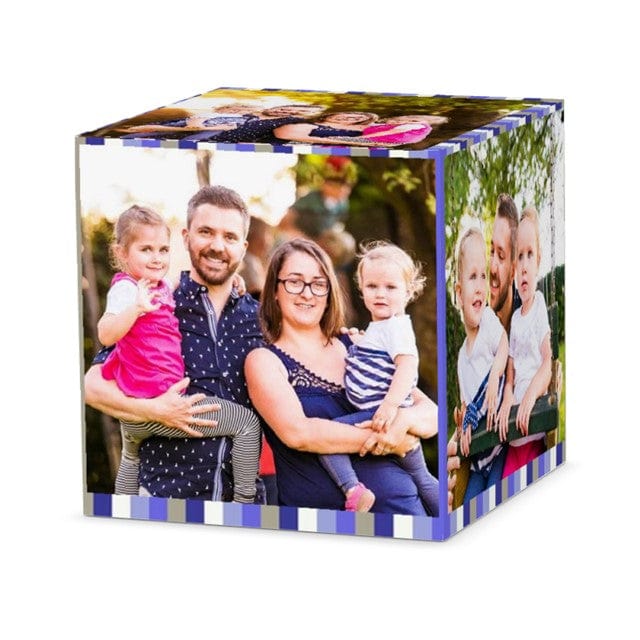 Icy Stripes-Cube Decor-Nations Photo Lab-Nations Photo Lab