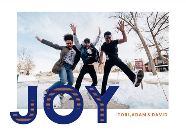 Joy To You And Me-Postcards-Nations Photo Lab-Landscape-Dark Cerulean-Nations Photo Lab