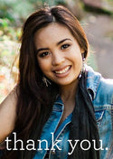 Just Graduated Thank You-Postcards-Nations Photo Lab-Portrait-Nations Photo Lab
