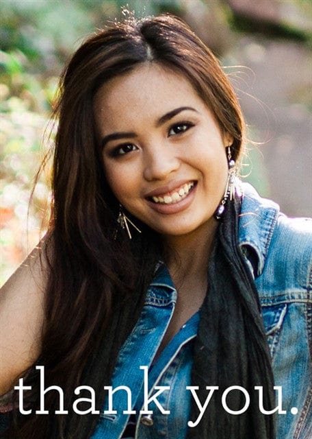 Just Graduated Thank You-Postcards-Nations Photo Lab-Portrait-Nations Photo Lab