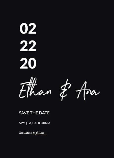 Lovely Modern-Postcards-Nations Photo Lab-Portrait-Black Stain-Nations Photo Lab