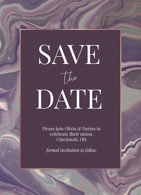 Marble Matrimony-Postcards-Nations Photo Lab-Portrait-Rustic Red-Nations Photo Lab