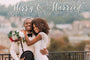 Merry and Married-Postcards-Nations Photo Lab-Landscape-Nations Photo Lab