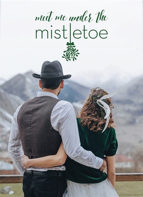 Mistletoe Kisses-Postcards-Nations Photo Lab-Portrait-Nations Photo Lab