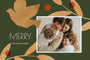 Modern Dove-Postcards-Nations Photo Lab-Landscape-Kombu Green-Merry Christmas-Nations Photo Lab