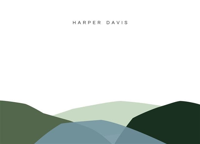 Modern Mountains-Stationery Cards-Nations Photo Lab-Landscape-Tom Thumb-Nations Photo Lab