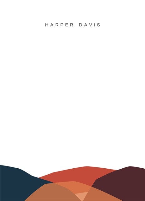 Modern Mountains-Stationery Cards-Nations Photo Lab-Portrait-Tangaroa-Nations Photo Lab