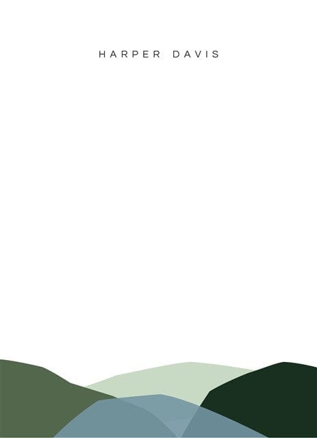 Modern Mountains-Stationery Cards-Nations Photo Lab-Portrait-Tom Thumb-Nations Photo Lab