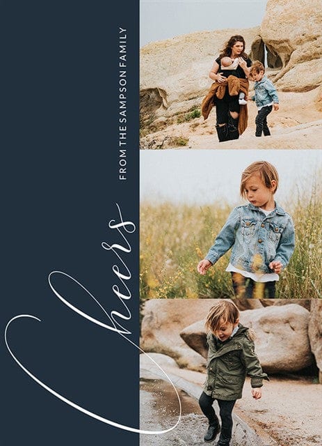 New Year Cheer-Postcards-Nations Photo Lab-Portrait-Dark Cerulean-Nations Photo Lab