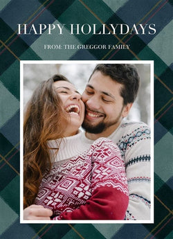 Peace And Plaid-Postcards-Nations Photo Lab-Portrait-William-Nations Photo Lab