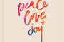 Peace Love and Joy-Buzz Books-Nations Photo Lab-Nations Photo Lab