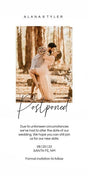 Postponed-Photo Greeting Cards-Nations Photo Lab-Portrait-White Smoke-Nations Photo Lab