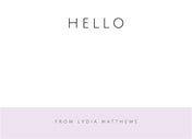 Saying Hello-Stationery Cards-Nations Photo Lab-Landscape-Snuff-Nations Photo Lab