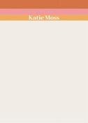 Simple Stripes-Stationery Cards-Nations Photo Lab-Portrait-Raw Sienna-Nations Photo Lab