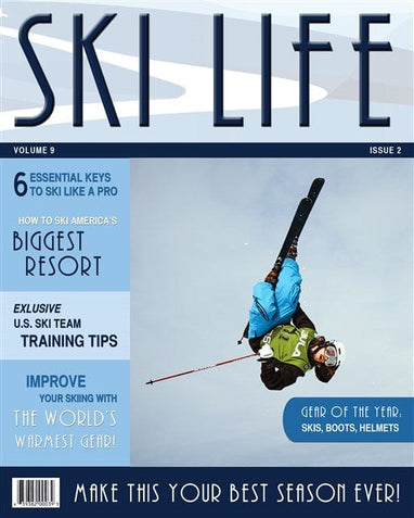 Skiing 1-Magazine Cover-Nations Photo Lab-Portrait-Nations Photo Lab