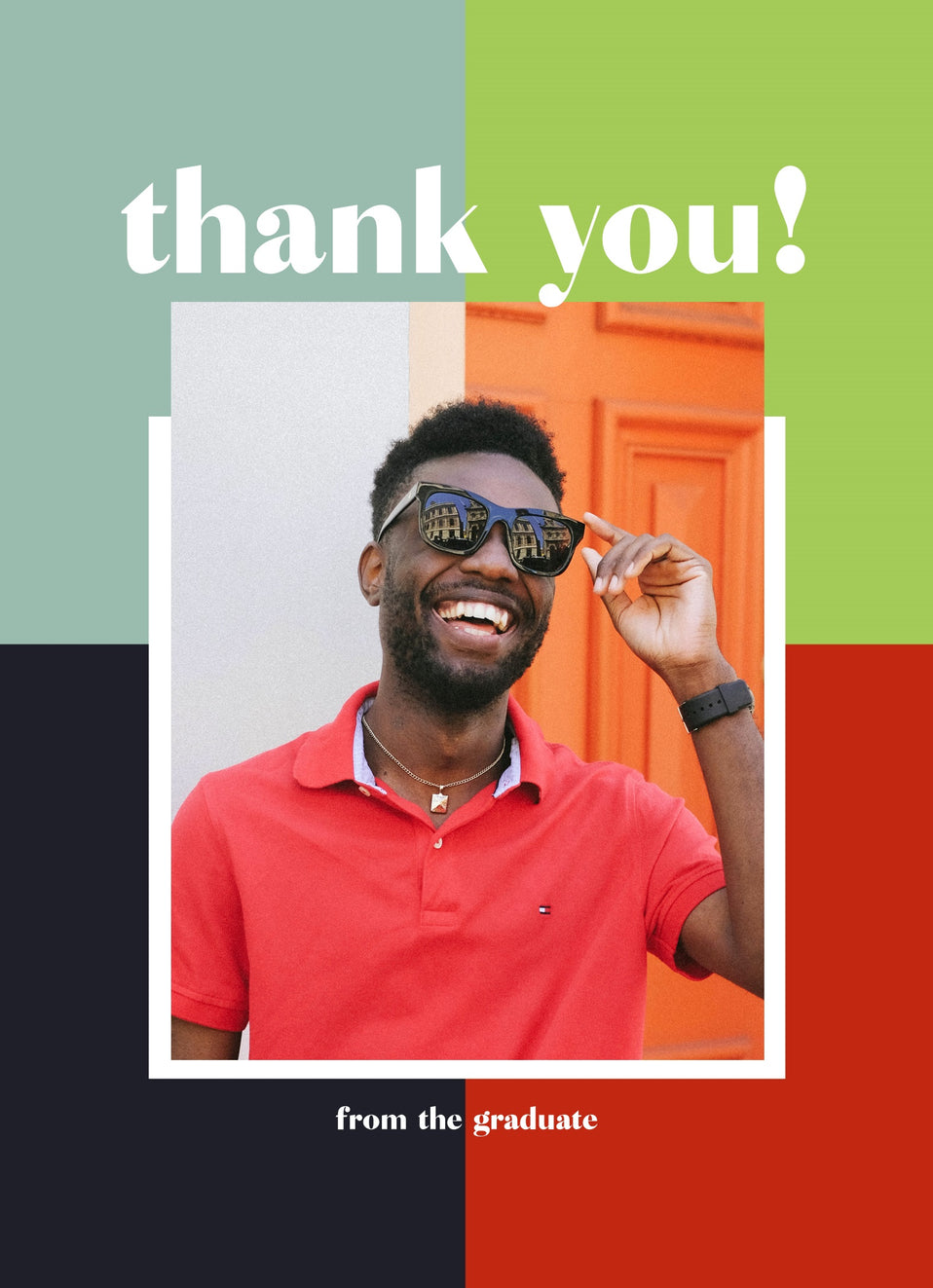 Thanks In Color-Postcards-Nations Photo Lab-Portrait-Tangaroa-Nations Photo Lab