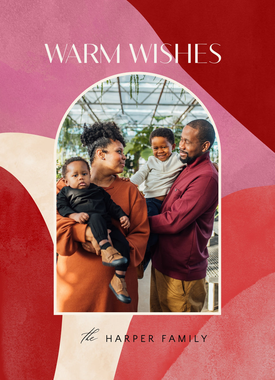 Whimsical Watercolor-Postcards-Nations Photo Lab-Portrait-Charm-Happy Holidays-Nations Photo Lab