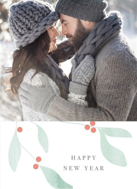 Winter Berry-Postcards-Nations Photo Lab-Portrait-Happy New Year-Nations Photo Lab